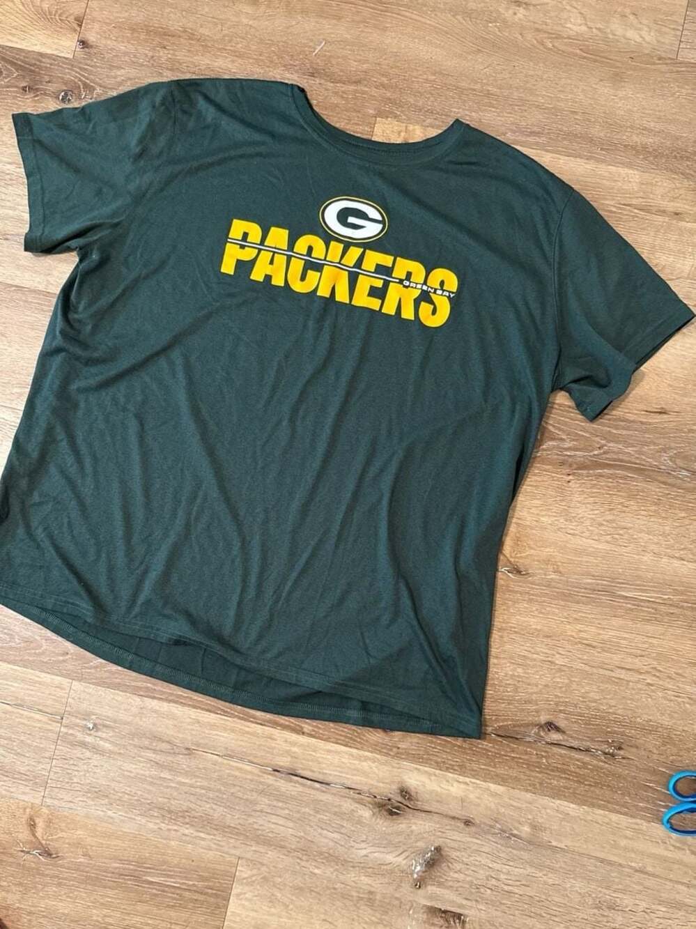 Nike Dri-FIT Men's Green Bay Packers NFL Performance T-Shirt Logo Pine Green